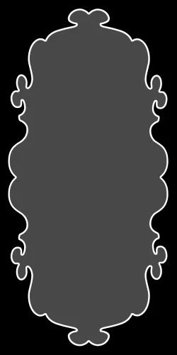 Рамка фигурная