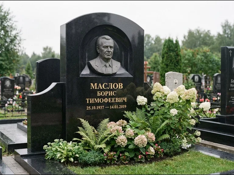 Памятник с барельефом — выполненная работа 11 в Казани