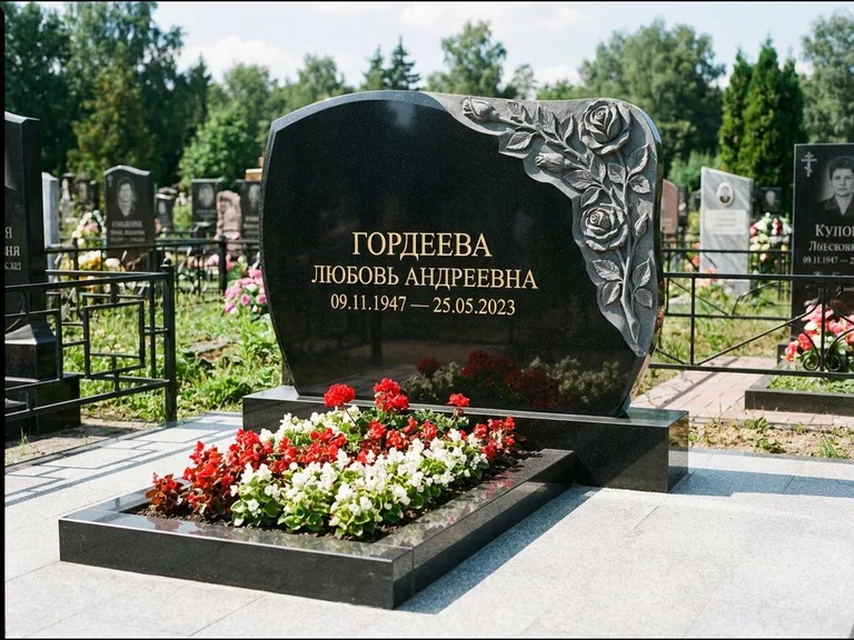 Памятник с барельефом — выполненная работа 16 в Казани