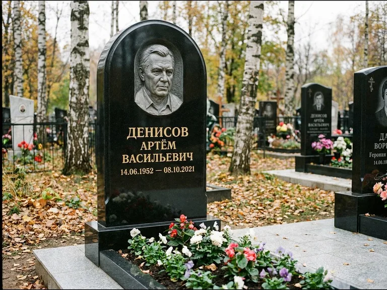 Памятник с барельефом — выполненная работа 17 в Казани