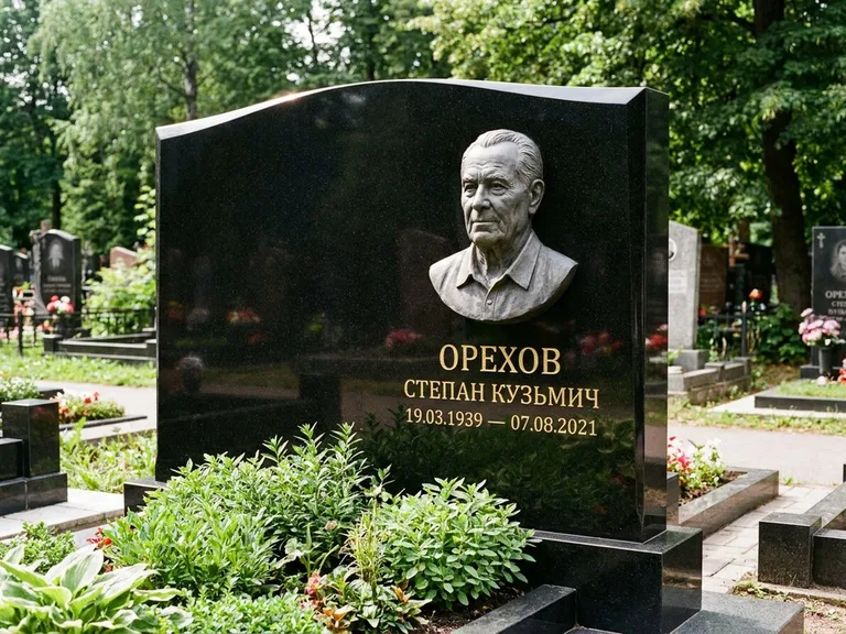 Памятник с барельефом — выполненная работа 25 в Казани