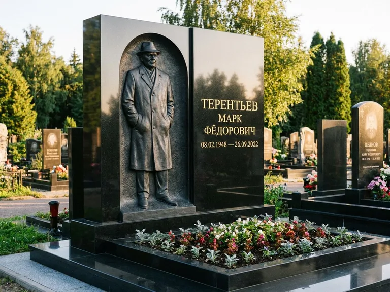 Памятник с барельефом — выполненная работа 29 в Казани