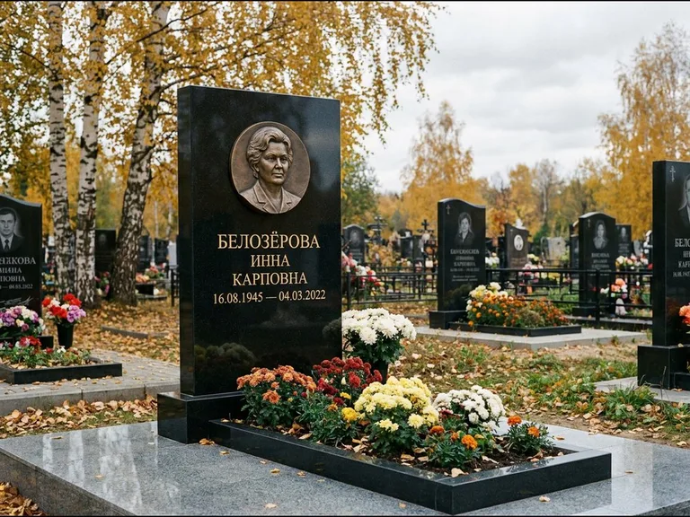 Памятник с барельефом — выполненная работа 2 в Казани