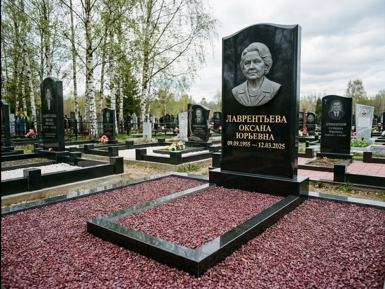 Памятник с барельефом — выполненная работа 47 в Казани
