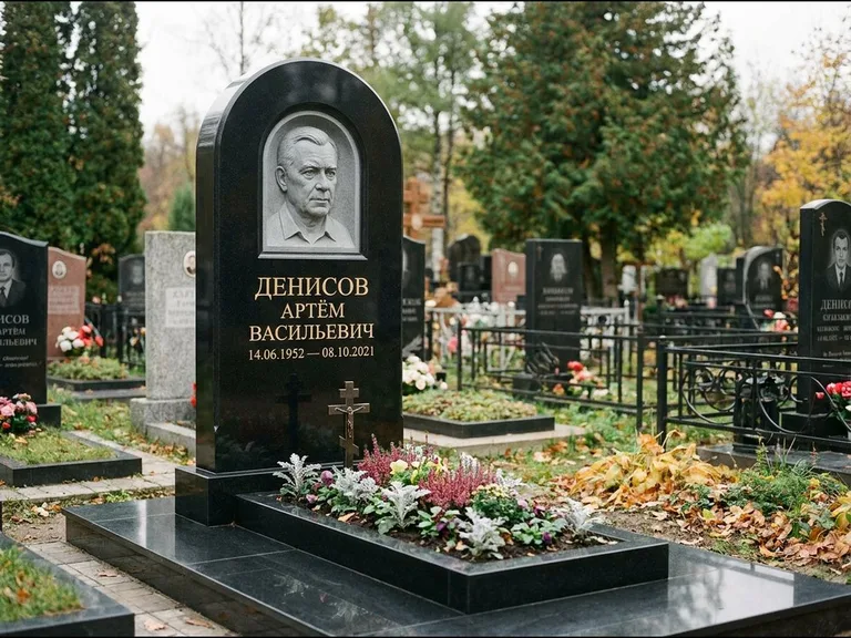 Памятник с барельефом — выполненная работа 5 в Казани