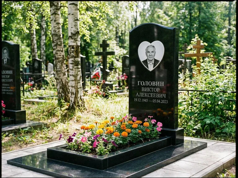 Овальный цветной портрет на керамике в Казани