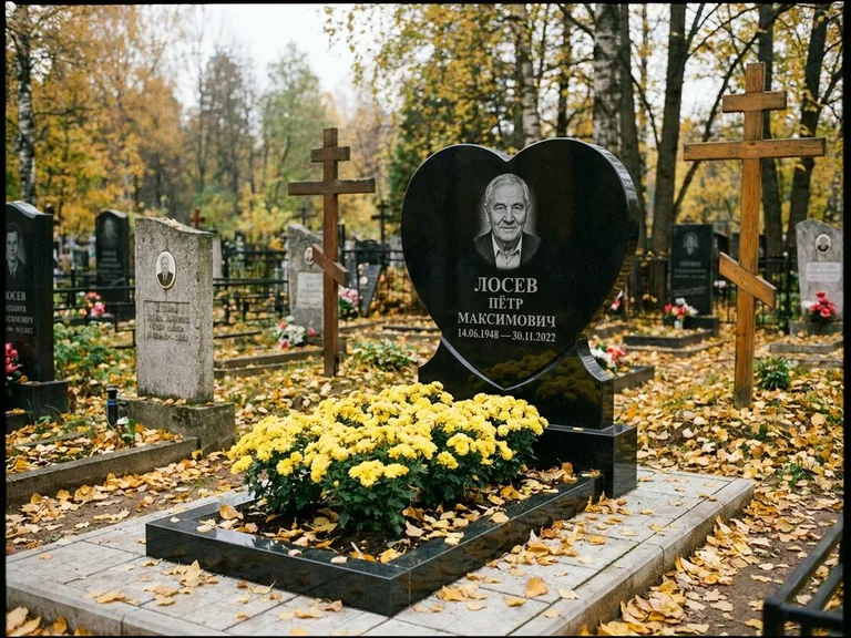 Керамический портрет пожилой женщины в Казани