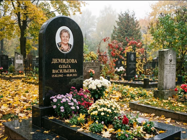 Керамический овал на стеле в Казани