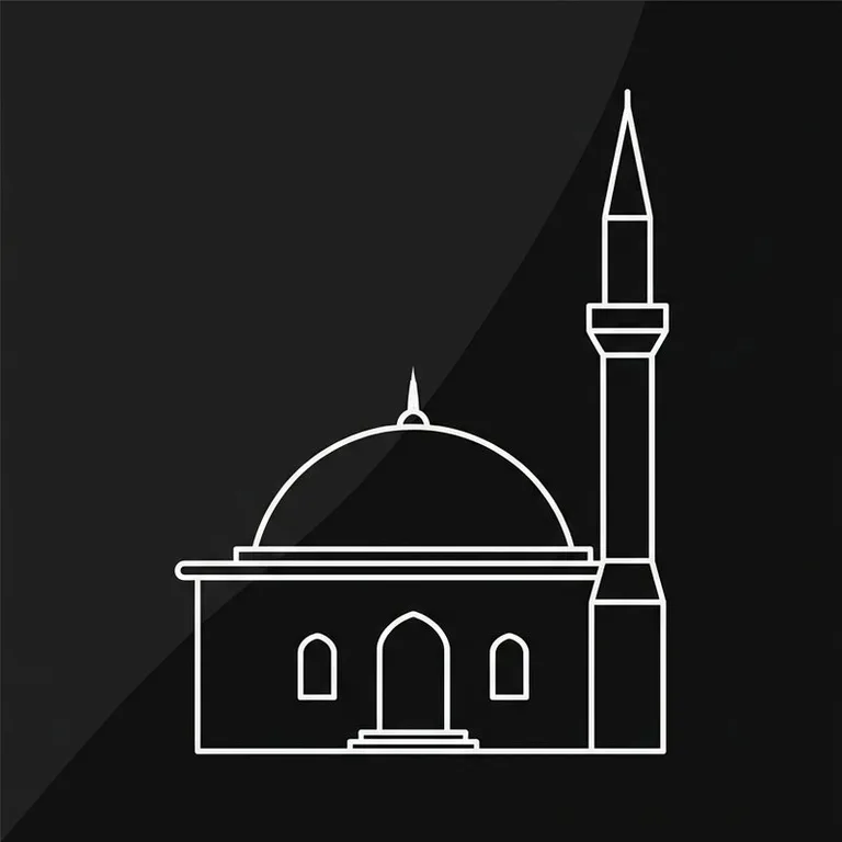 Эскиз: Одноминаретная — скромный силуэт сельской мечети в Казани
