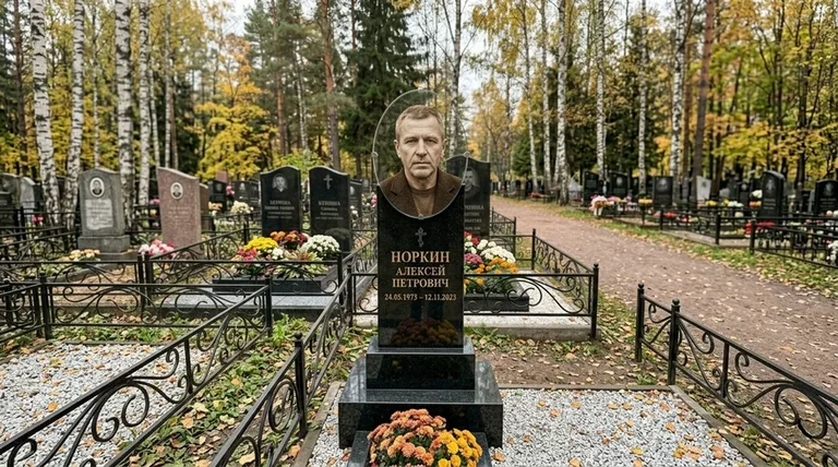 Портрет на стекле на вертикальной стеле в Казани