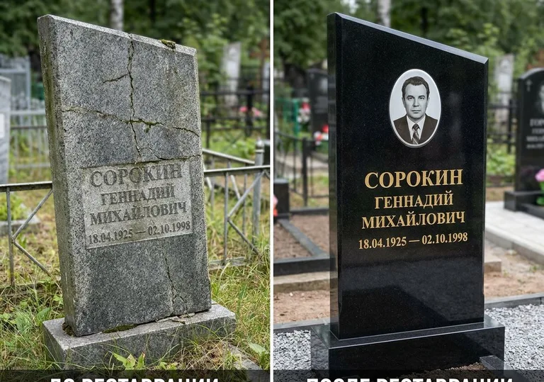 Полная реставрация старого памятника: до и после в Казани