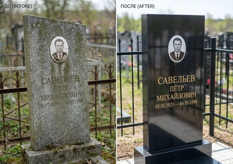 Комплексная реставрация старого памятника: до и после в Казани