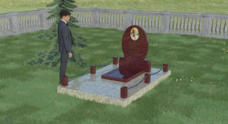 Памятник на могилу П020