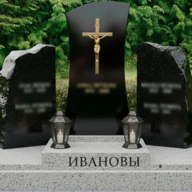 Православный вертикальный гранитный комплекс - ПН212