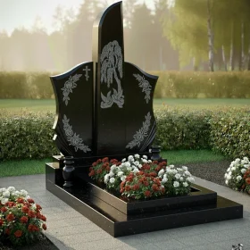 Гранитный мемориальный комплекс для одного - ПН229