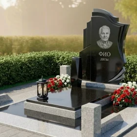 Светский гранитный памятник для мемориального комплекса - ПН446