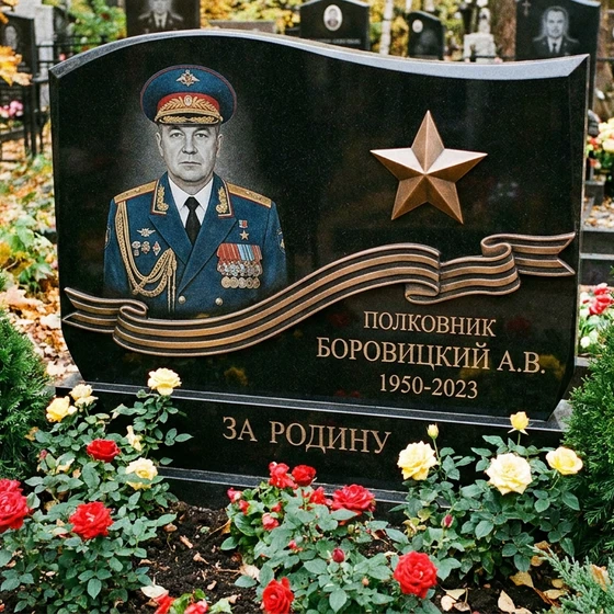 Памятник военному офицеру
