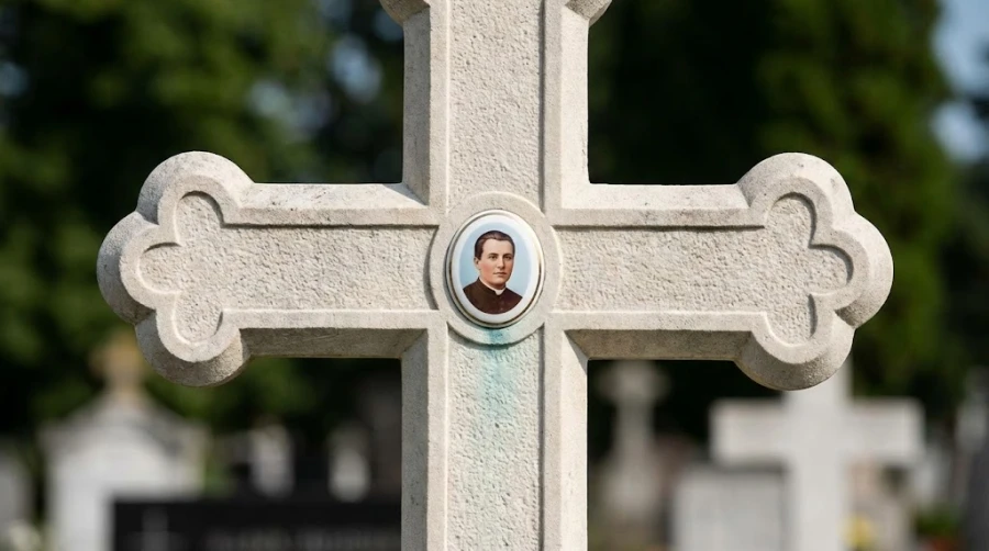 katolicheskiy-pamyatnik-s-medalyonom