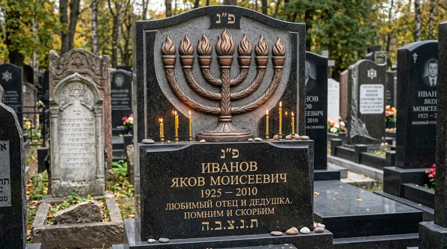 menora-semisvechnik-na-nadgrobii