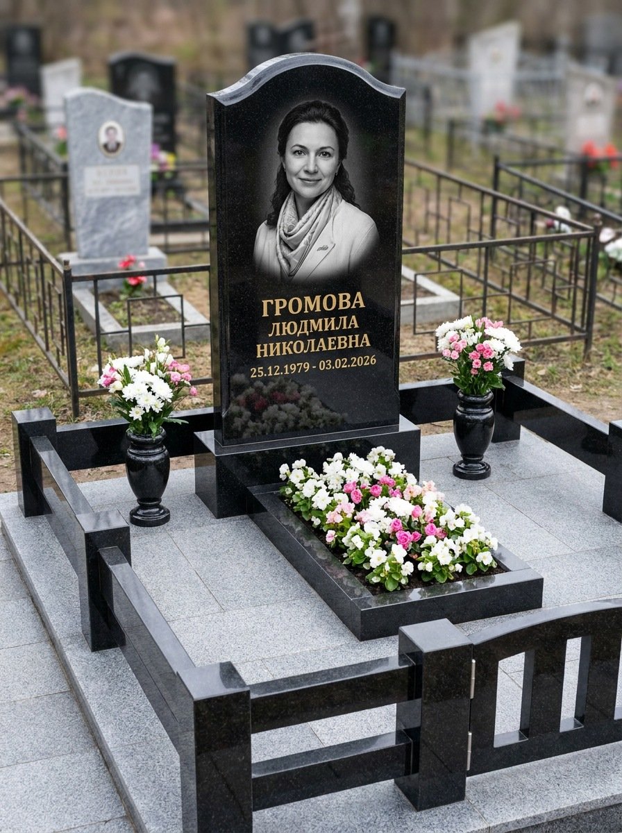 Портрет на памятнике в Казани — Чёрно-белый портрет подготовили под станок — гравировка на стеле