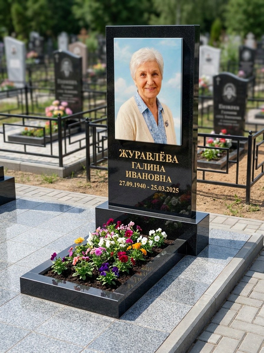 Портрет на памятнике в Казани — Портрет в полный рост — керамогранит 400×600 мм