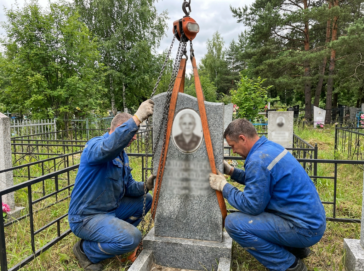 Демонтаж памятника в Казани — пример 3