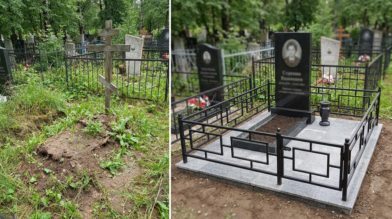 Памятник под ключ в Казани — пример 1