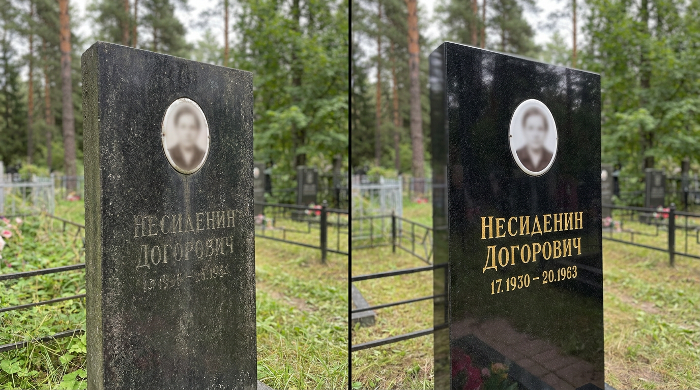 Реставрация памятника в Казани — пример 2