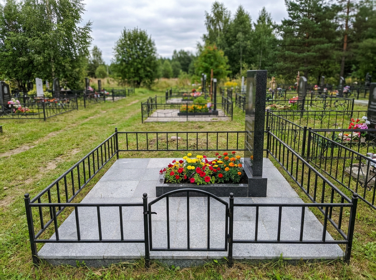 Уборка могилы в Казани — пример 3