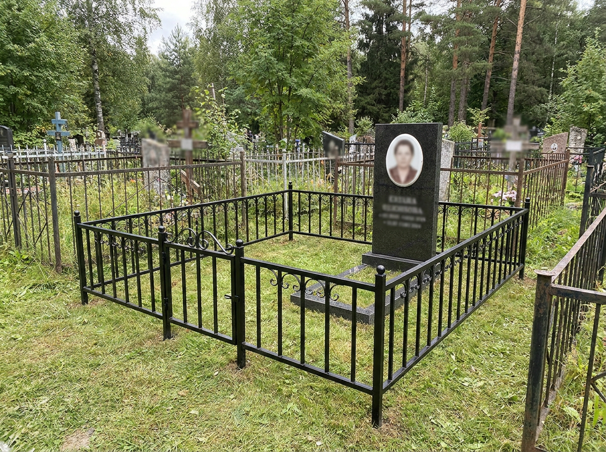 Установка ограды в Казани — пример 4
