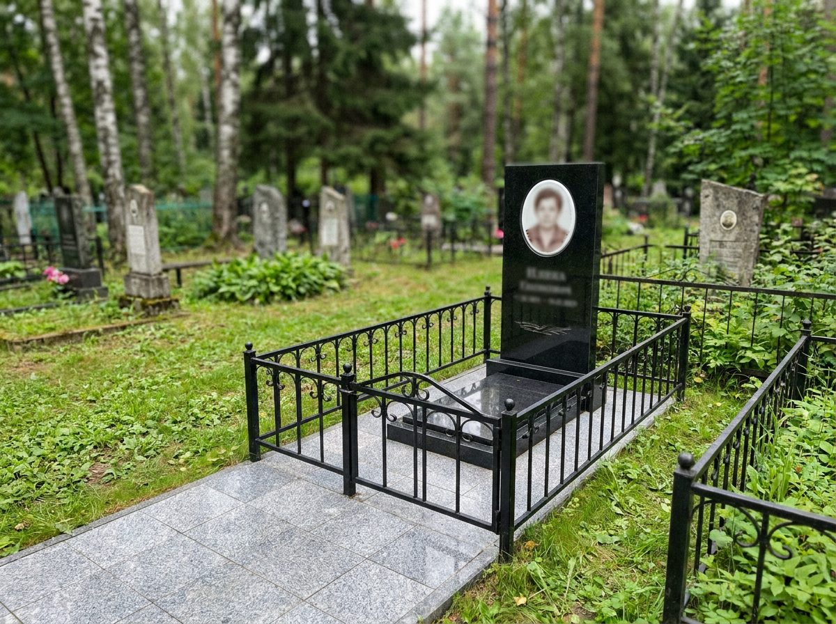 Установка памятника в Казани — пример 4